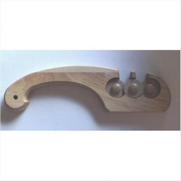 Fastfood McGowan FireStone 3-Stone Knife Sharpener with Wood Handle FA95457